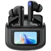Image de Blackview AirBuds 12 Ãcouteurs Bluetooth BT 5.4 Oreillette Ãcran tactile LED 400mAh ANC&ENC IPX7 Ã©tanche - Noir