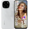 Image de Blackview COLOR 6 Téléphone Portable Débloqué 24Go+128Go/2To 6.67" 50MP+13MP 5000mAh Android 15,Dual SIM 4G,GPS - Blanc