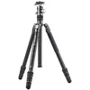 Image de Benro TrÃ©pied Rhino Carbon Fibre Zero Series Tripod/Monopod with VX20 Ballhead, 5 Leg Sections, Twist Leg Locks, Padded Carrying Case