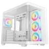 Image de BoÃ®tier PC DeepCool CG530U 4F Blanc, verre trempÃ©, ventilateurs RGB