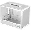 Image de - Boîtier mini tour DeepCool CH160 mT blanc, idéal pour les configurations Mini-ITX, avec un design compact et élégant.