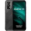 Image de AGM H6 16,7 cm (6.56") Double SIM hybride Android 13 4G USB Type-C 8 Go 256 Go 4900 mAh Noir