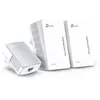 Image de TP-Link TL-WPA4220T KIT AV500 Powerline Universal WiFi Range Extender, 2 Ethernet Ports, Network Kit - Kit d'adaptation pour courant porteur HomePlug AV (HPAV) - Branchement mural