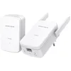 Image de Mercusys MP510 KIT Adaptateur rÃ©seau CPL 1000 Mbit/s Ethernet/LAN Wifi Blanc 2 piÃ¨ces