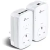 Image de TP-Link TL-PA8033P KIT V4 - Starter Kit - kit d'adaptation pour courant porteur commutateur 3 ports - 1GbE, HomePlug AV (HPAV), HomePlug AV (HPAV) 2.0, IEEE 1901 - Branchement mural - avec TP-Link TL-PA8010P