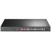 Image de TP-Link TL-SL1226P - Commutateur - non gÃ©rÃ© - 24 x 10/100 (PoE+) + 2 x 10/100/1000 + 2 x SFP Gigabit combinÃ© - de bureau, Montable sur rack - PoE+ (250 W)