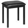 Image de Nux Pianobench - Banquette Piano Noire En MÃ©tal Q-90h