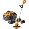 Image de Robot tondeuse autonome 24V sans fil pÃ©rimÃ©trique - Le robot le plus simple du marchÃ© + Coupe bordures 24v et 2 batteries.