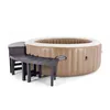 Image de Entourage spa Intex PureSpa rond 4 places (2 modules médium + 2 hauts)