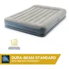 Image de Matelas gonflable Intex - Pillow Rest Mid-Rise - 2 personnes -152x203x30 cm (LxLxH) - Gris - Motopompe intÃ©grÃ©e