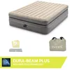 Image de Matelas gonflable Intex - Prime Comfort - 2 personnes - 152x203x51 cm (LxLxH) - Gris - Motopompe intÃ©grÃ©e