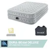Image de Intex Matelas gonflable - Supreme Air-Flow - 2 personnes - 152x203x51 cm (LxLxH) - Gris - Motopompe intÃ©grÃ©e