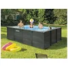 Image de Piscine tubulaire Graphite rectangulaire 4,00 x 3,00 x 1,24 m - Intex