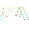 Image de Portique Pour Enfants 4 AgrÃ¨s BalanÃ§oires + Face Ã Face - Intex