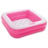 Image de INTEX Piscine gonflable enfant / bÃ©bÃ© pataugeoire Carree 85 x 85 x 23 cm (couleur alÃ©atoire)