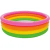 Image de INTEX Piscine Gonflable Enfant Arc en ciel Sunset Glow 4 Boudins 168 X 46 CM