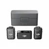 Image de Microphone sans fil tout-en-un DJI Mic 2 Noir + 2 émetteurs + 1 récepteur + boîtier de recharge