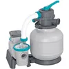 Image de Filtre Ã Sable Bestway Pompe Filtrante 8.327m3h Gris Unique