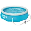 Image de Bestway - Fast Set - Piscine gonflable avec pompe de filtration - 305x76 cm - Ronde