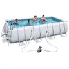 Image de Piscine tubulaire rectangle power steel 5.49 x 2.74 x h.1.22 m - filtre Ã  cartouche