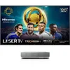 Image de Hisense 120L5ND projecteur TV Projecteur Ã  focale ultra courte 2700 ANSI lumens DLP UHD 4K (3840x2160) Noir, Argent CompatibilitÃ© 3D