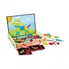 Image de Hape - Jeux De Construction En Bois - E1631 - Coffret Artistique MagnÃ©tique