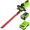 Image de Taille-haie sans fil GREENWORKS 40V avec batterie et chargeur