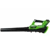 Image de Greenworks souffleur axial Ã©lectrique g40abk2 - 40 v - 1 batterie 2 ah + 1 chargeur - vert