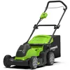 Image de Greenworks tondeuse Ã©lectrique g40lm41k4 - 40 v - 41 cm - 1 batterie 4 ah + 1 chargeur - vert