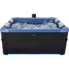 Image de Spa MSpa SAPPHIRE 6 places â Semi-rigide 160x160 cm, jets d'hydromassage, LED, contrÃ´le via application