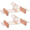 Image de 10 Cintres pinces rose gold
