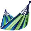 Image de Double Hamac De Voyage, Bleu + Vert