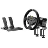 Image de Pack volant gaming et pédales R3 Racing Noir pour PC en occasion ou reconditionné