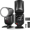 Image de NEEWER Z2PRO-C Flash Speedlite Rond TTL 2,4G pour Canon, Compatible Godox Sans Fil, Interface Utilisateur AmÃ©liorÃ©e, 76Ws 1/8000s HSS, Commutateur TTL/M TCM, 7,2V/3000mAh