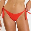Image de Bas de maillot de bain orange DASIA FRINGES
