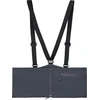 Image de Norrona - Plastron pare-neige - Accessories Flex1 Mountaineering Zip-In Bib M Ebony - Taille S - Navy
