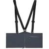 Image de Norrona - Plastron pare-neige - Accessories Flex1 Mountaineering Zip-In Bib M Ebony - Taille XL - Navy