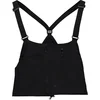 Image de Norrona - Plastron pare-neige - Flex1 Ski/Snowboard Zip-In Bib M Caviar Black pour Homme - Taille S - Noir
