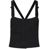 Image de Norrona - Plastron pare-neige - Ski/Snowboard Bib W Caviar pour Femme - Taille S - Noir