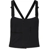 Image de Norrona - Plastron pare-neige - Ski/Snowboard Bib W Caviar pour Femme - Taille XS - Noir