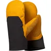Image de Norrona - Moufles imperméables en GORE-TEX - Lofoten Gore-Tex Thermo200 Short Mittens Kangaroo en Softshell - Taille M - Jaune