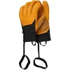 Image de Norrona - Gants imperméables en GORE-TEX - Lofoten Gore-Tex Thermo100 Short Gloves Kangaroo en Softshell - Taille S - Jaune