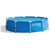 Image de Kit piscine tubulaire Intex Metal Frame ronde 3,05 x 0,76 m + Bâche à bulles