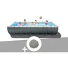 Image de Kit piscine tubulaire Intex Ultra XTR Frame rectangulaire 7,32 x 3,66 x 1,32 m + 20 kg de zÃ©olite