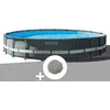 Image de Kit piscine tubulaire Intex Ultra XTR Frame ronde 6,10 x 1,22 m + 20 kg de zÃ©olite