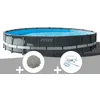 Image de Kit piscine tubulaire Intex Ultra XTR Frame ronde 6,10 x 1,22 m + 20 kg de zÃ©olite + Kit d'entretien