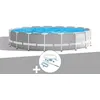 Image de Kit piscine tubulaire Intex Prism Frame ronde 5,49 x 1,22 m + Kit d'entretien