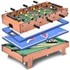 Image de Table multi-jeux 4 en 1 : Baby-foot - Billard - Ping-pong - Hockey
