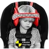 Image de Napup Support Cale-TÃªte Pour Enfant - Appui-TÃªte De SiÃ¨ge Auto - Coussin De Soutien Confortable Pour La Nuque Pour Bien Dormir En Voiture (Rouge)