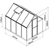 Image de Palram - Serre De Jardin 4.5mÂ² Argent - 701549